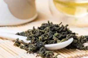 Hojas de te para infusión