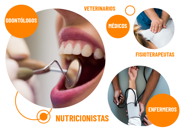WEB SPLM 9 - A quién va dirigido 2 1 A quién va dirigido: Médicos, Odontólogos, Nutricionistas, Enfermeros, Fisioterapeutas, Veterinarios