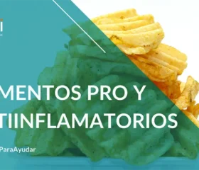 Alimentos pro y antiinflamatorios