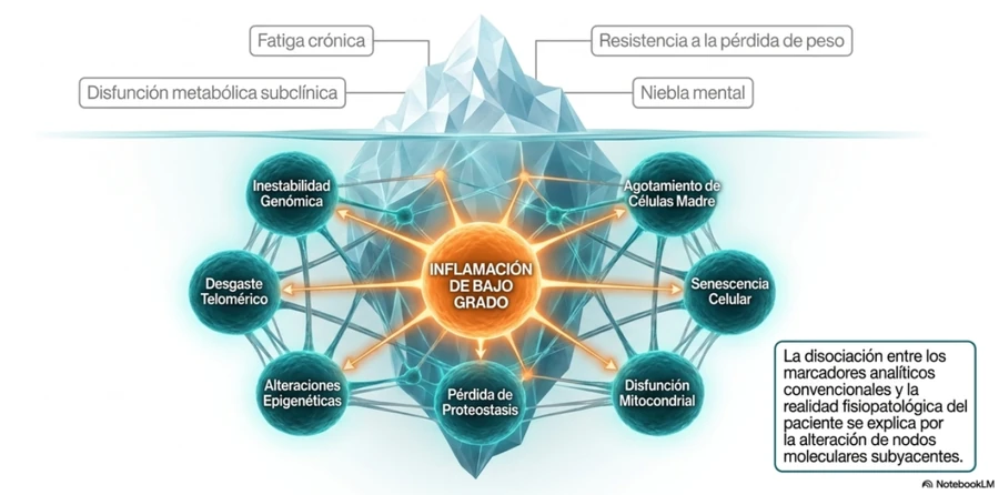 Comparación entre edad cronológica y modelo biológico del envejecimiento